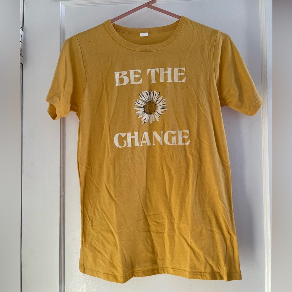 Be the change t shirt